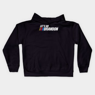 Racing meme Let's go Brandon Kids Hoodie